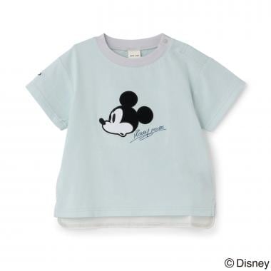 【Disney】アソートアップリケ半袖Tシャツ