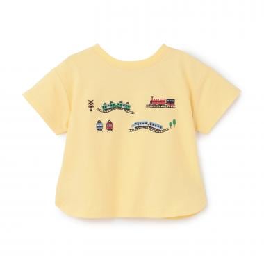 【接触冷感】前後で着れる2WAY半袖Tシャツ