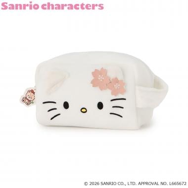 【サンリオキャラクターズ】お顔ポーチ/LG