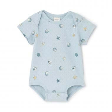 半袖ロンパース