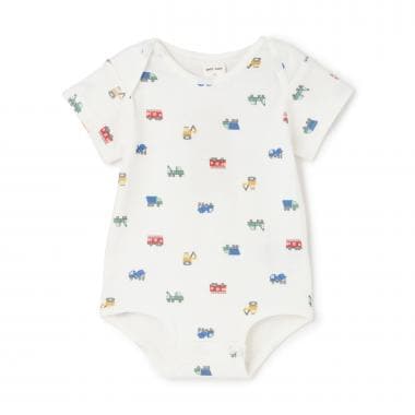 半袖ロンパース