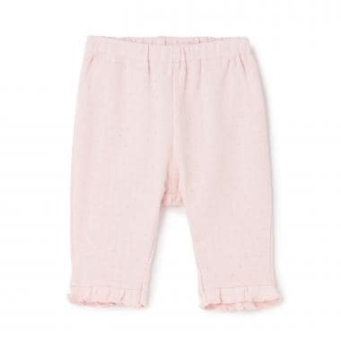 【プティプラ】裾フリル7分丈レギンス