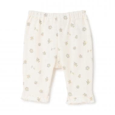 【プティプラ】裾フリル7分丈レギンス