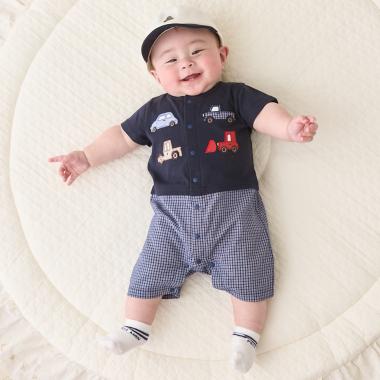 【リンク】アップリケカバーオール