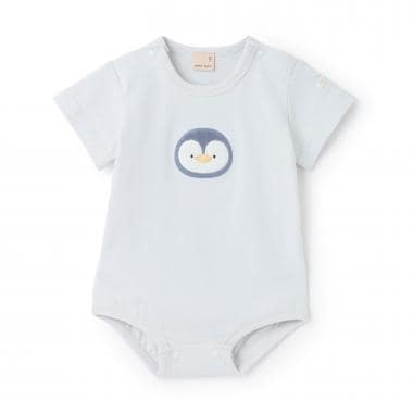 【オーガニック】海の生き物ロンパース