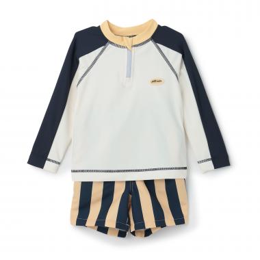 【SWIM】Boysバイカラーセットアップ水着