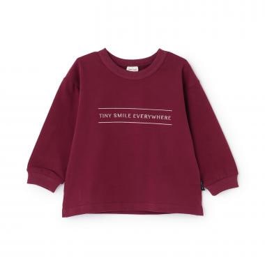 ロゴ刺しゅう長袖Tシャツ