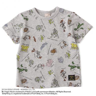 DISNEY/PIXAR TOY STORYデザイン 総柄Tシャツ