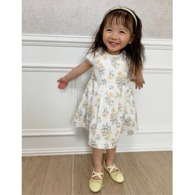 Narumiya Online ナルミヤ オンラインの公式通販サイトボタニカルワンピース 80 オフ ホワイト キッズ