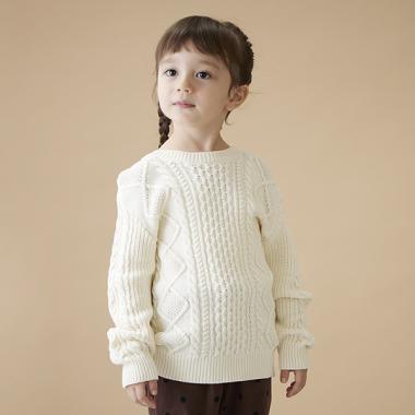 BURBERRY CHILDREN 140 スウェット ニット ケーブル編み BURBERRY CHILDREN 140 スウェット ニット ケーブル編み