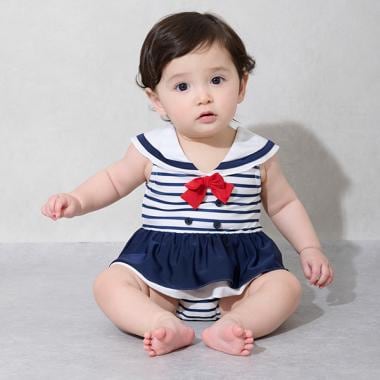 【SWIM】girlsセーラー水着