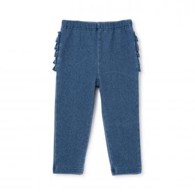 バックフリルレギンス