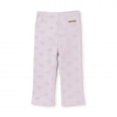 お花ジャカードフレアパンツ