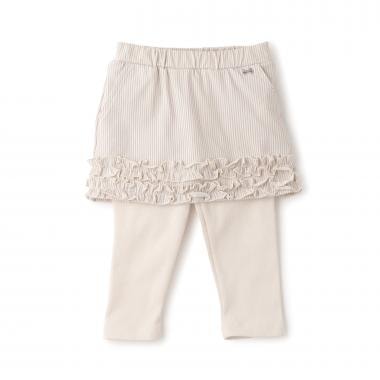 裾フリルレギンスつきスカート