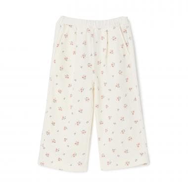 花柄スウェットパンツ