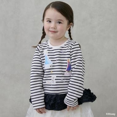【Frozen】ペプラム長袖Tシャツ