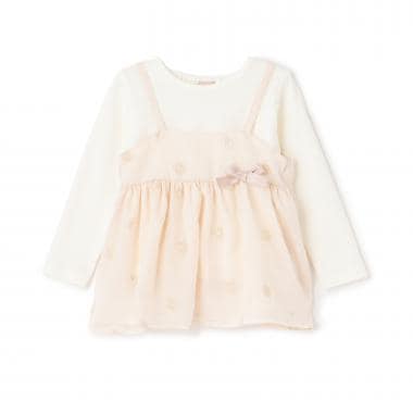 【リンク】花刺しゅうチュニックセット