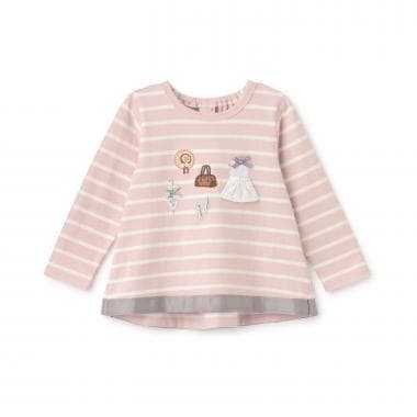 お洋服モチーフ長袖Tシャツ