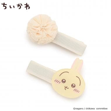 【ちいかわ】ヘアクリップセット/L