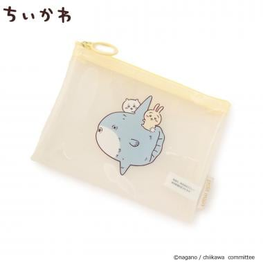 【ちいかわ】クリアポーチ/L