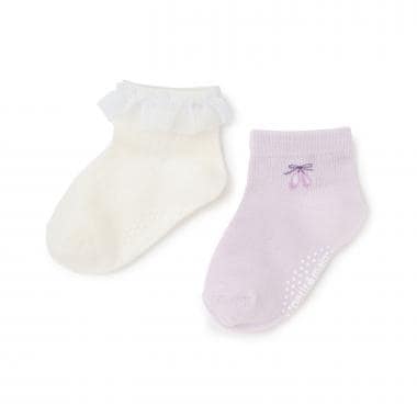 バレエショートソックス2P