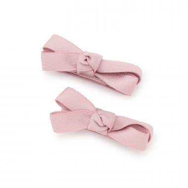 リボンヘアクリップ2P/L