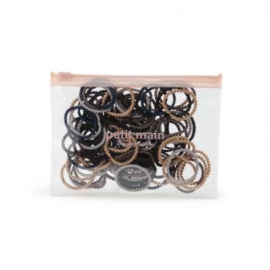 ポーチ入りヘアゴムセット/L