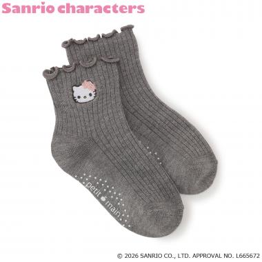 【サンリオキャラクターズ】】刺しゅうソックス