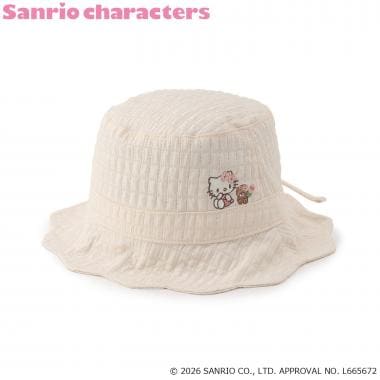 【サンリオキャラクターズ】スカラップリボンハット