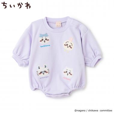 【アニメちいかわ】刺しゅうロンパース