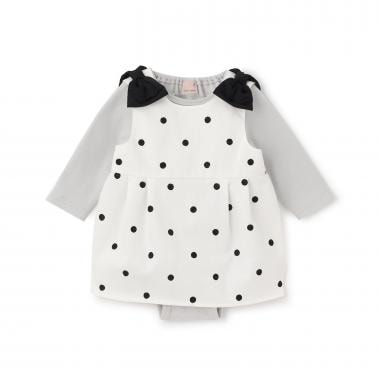 【リンク】ドット・花柄OPセットアップ