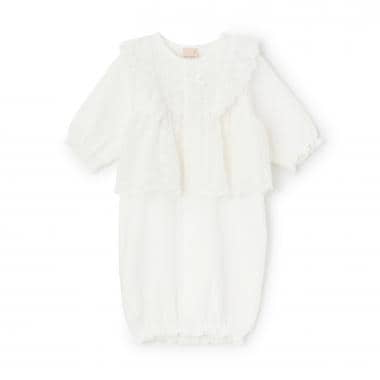 【オーガニック】ペプラム切替2WAYオール