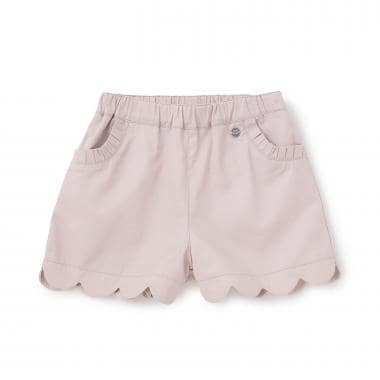 【防汚加工】スカラップショートパンツ