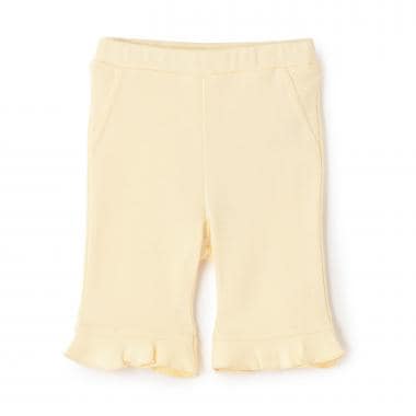 7分丈フリルフライスパンツ