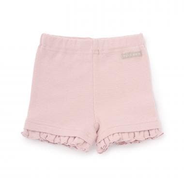 【接触冷感】1分丈フリルレギンス