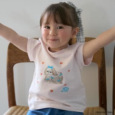 【イズミヤ サク】アニマルプリントTシャツ