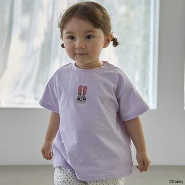 【ズートピア】【接触冷感】フェイスモチーフTシャツ