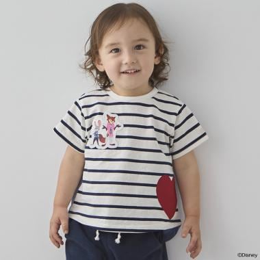 【ズートピア】【接触冷感】ハートアップリケTシャツ