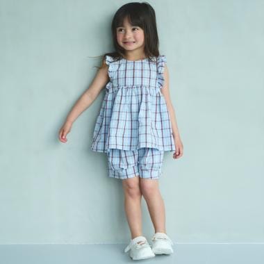 【藤本美貴コラボ】GIRLSチェックセットアップ