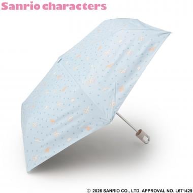 【サンリオキャラクターズ】晴雨兼用折り畳み傘