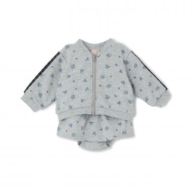 【リンク】花柄ZIP＆スカパンセットアップ