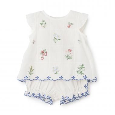 【リンク】インド綿ボダニカル刺しゅうセットアップ