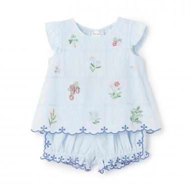 【リンク】インド綿ボダニカル刺しゅうセットアップ