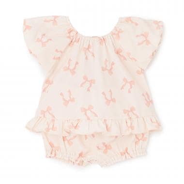 【リンク】リボン総柄セットアップ