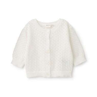 【UV】透かし編みカーディガン