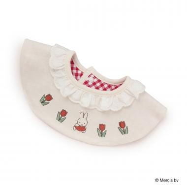 【miffy】お花刺しゅうスタイ