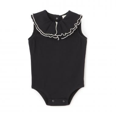 【リンク】メロー衿ロンパース