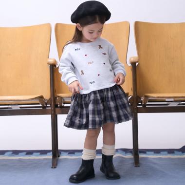 プティマイン(petit main)のお出掛け向けワンピース- 子ども服の