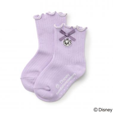 【Disney】リボン付き刺しゅうソックス