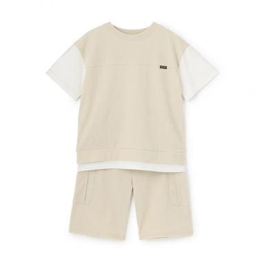 【接触冷感】ドッキングカットセットアップ